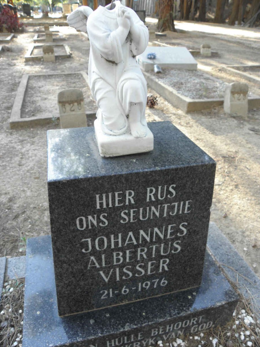 VISSER Johannes Albertus -1976