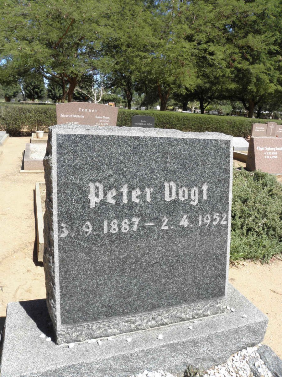 VOGT Peter 1887-1952