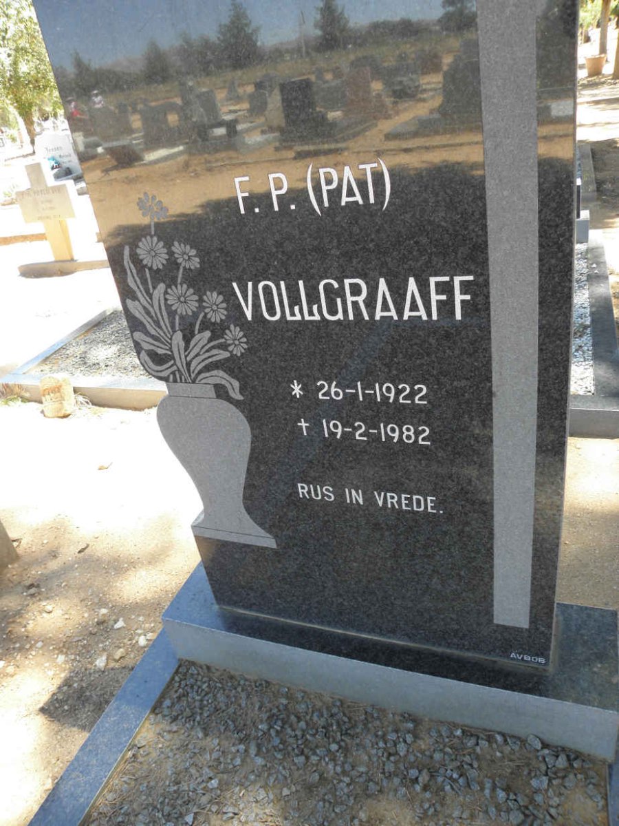 VOLLGRAAFF F.P. 1922-1982