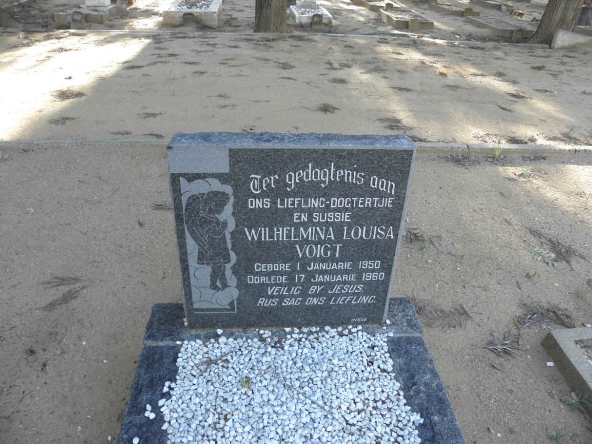 VOIGT Wilhelmina Louisa 1950-1960