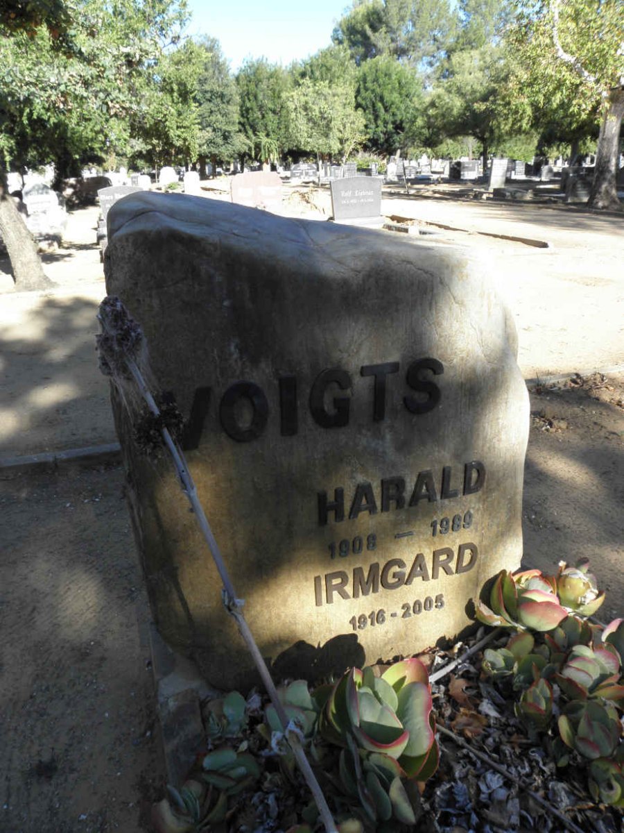 VOIGTS Harald 1908-1989 &amp; Irmgard 1916-2005