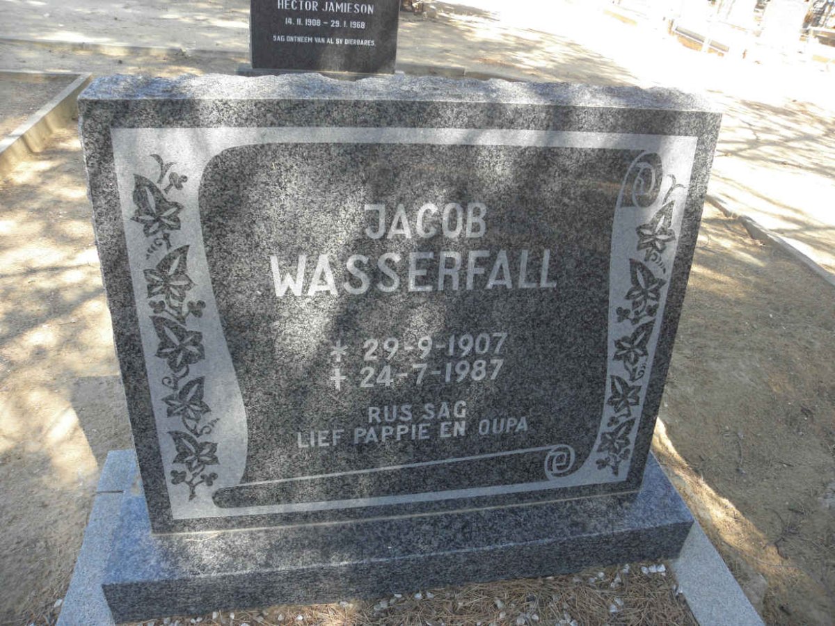 WASSERFALL Jacob 1907-1987