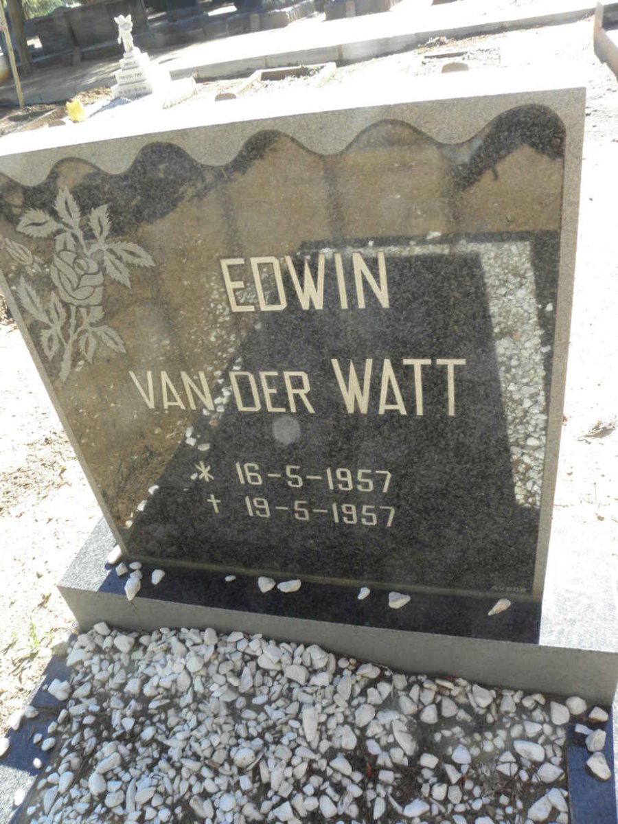 WATT Edwin, van der 1957-1957