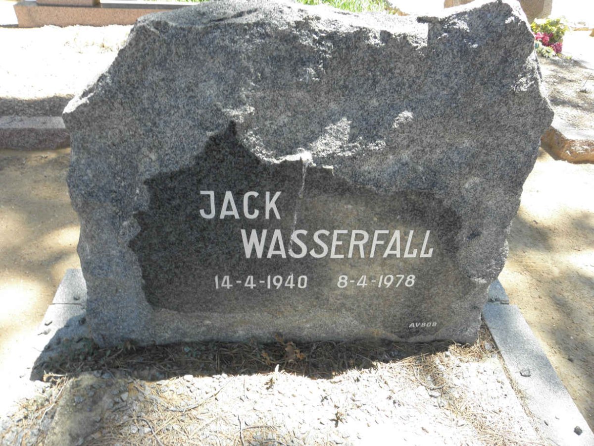 WASSERFALL Jack 1940-1978