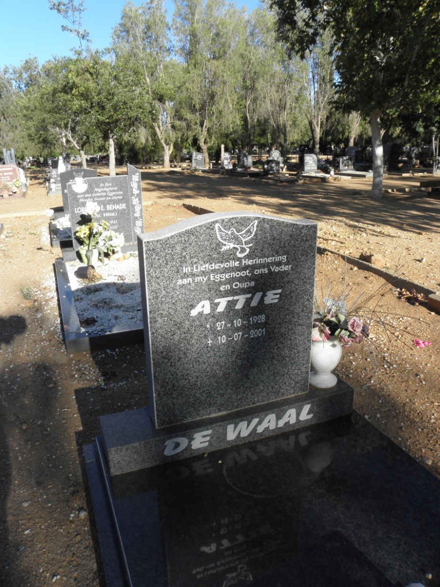 WAAL Attie, de 1928-2001