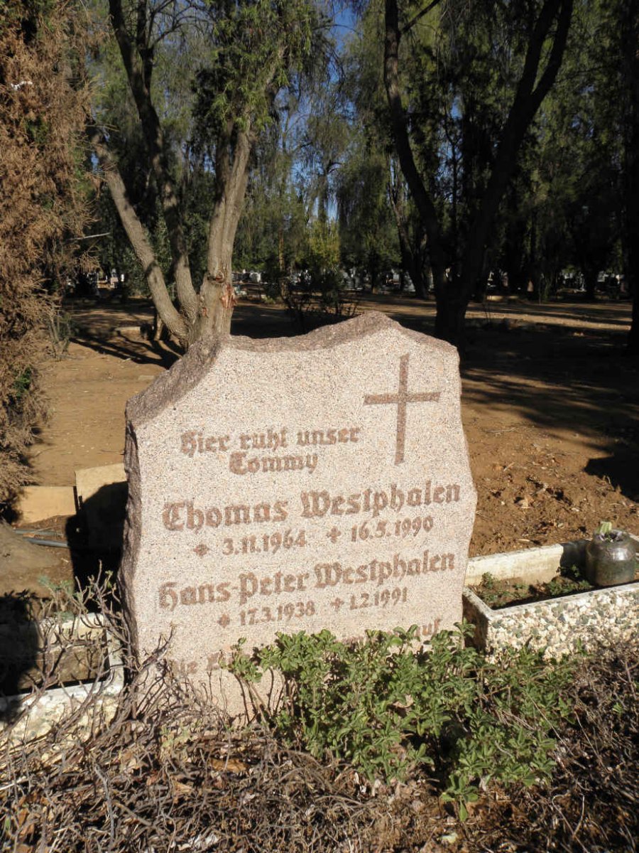 WESTPHALEN Hans Peter 1938-1991 :: WESTPHALEN Thomas 1964-1990