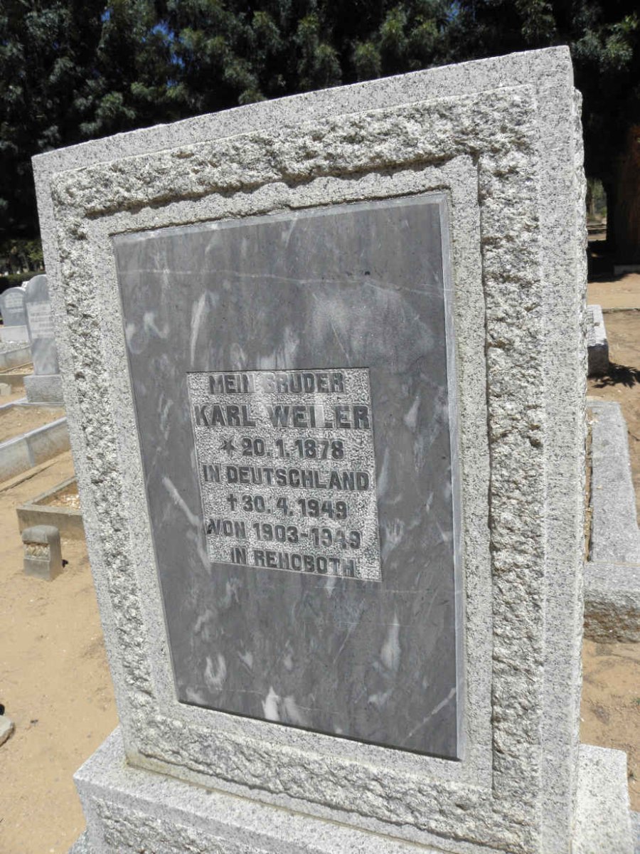 WEILER Karl 1878-1949