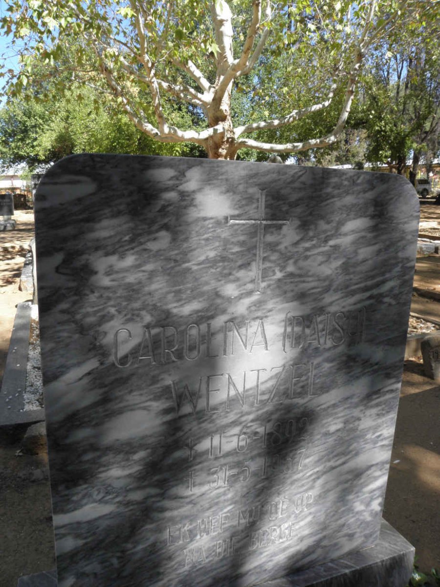 WENTZEL Carolina 1892-1957