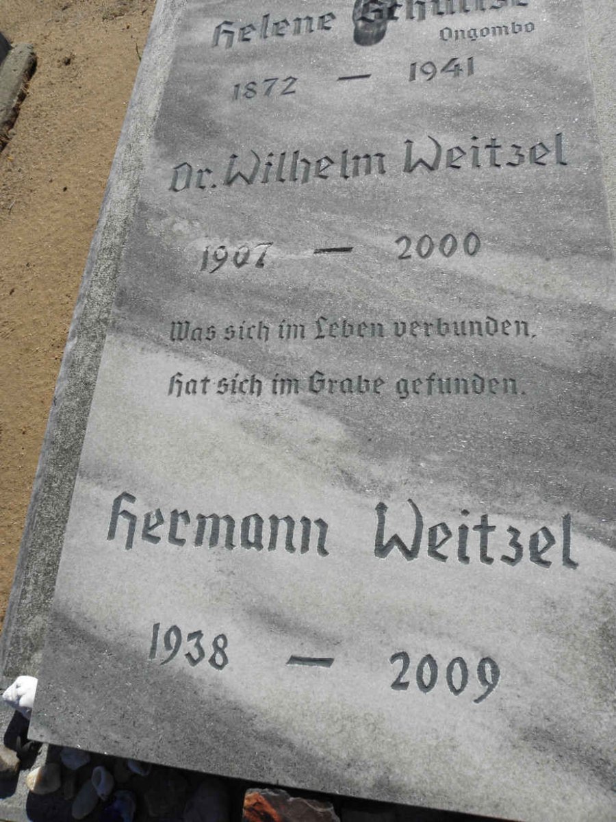 WEITZEL Wilhelm 1907-2000 :: WEITZEL Hermann 1938-2009