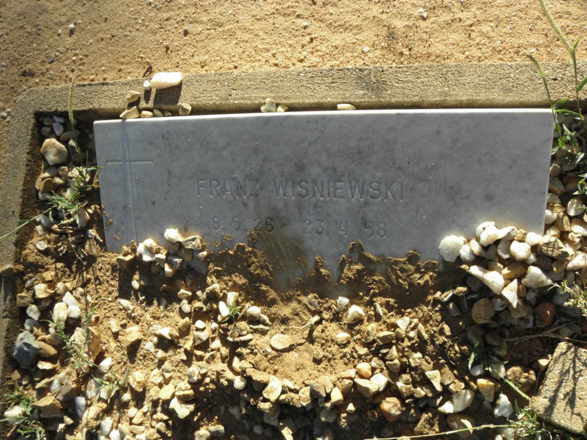 WISNIEWSKI Franz 1926-1958