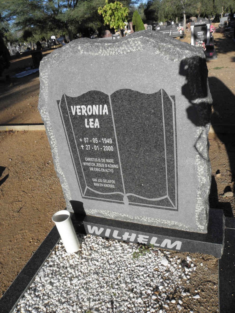 WILHELM Veronia Lea 1949-2000