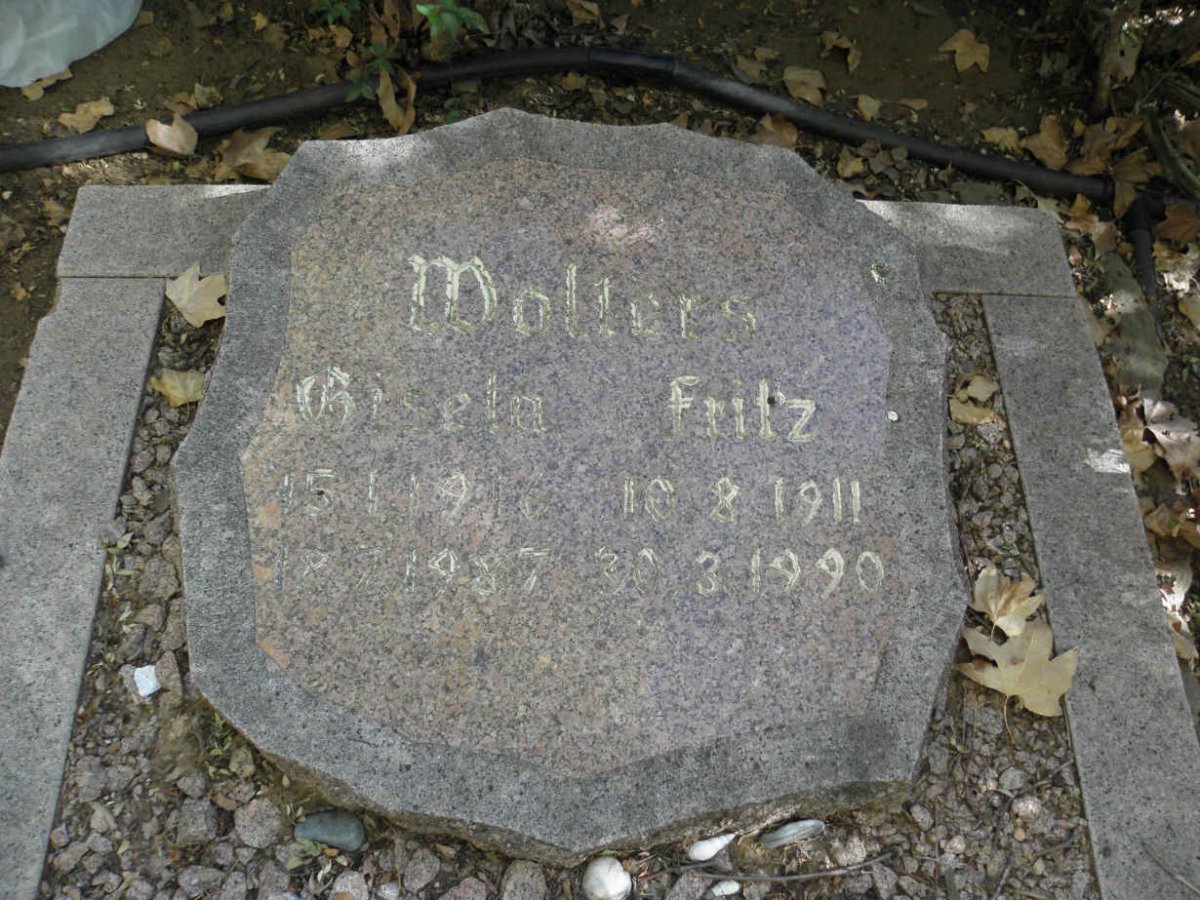 WOLTERS Fritz 1911-1990 &amp; Gisela 1916-1987