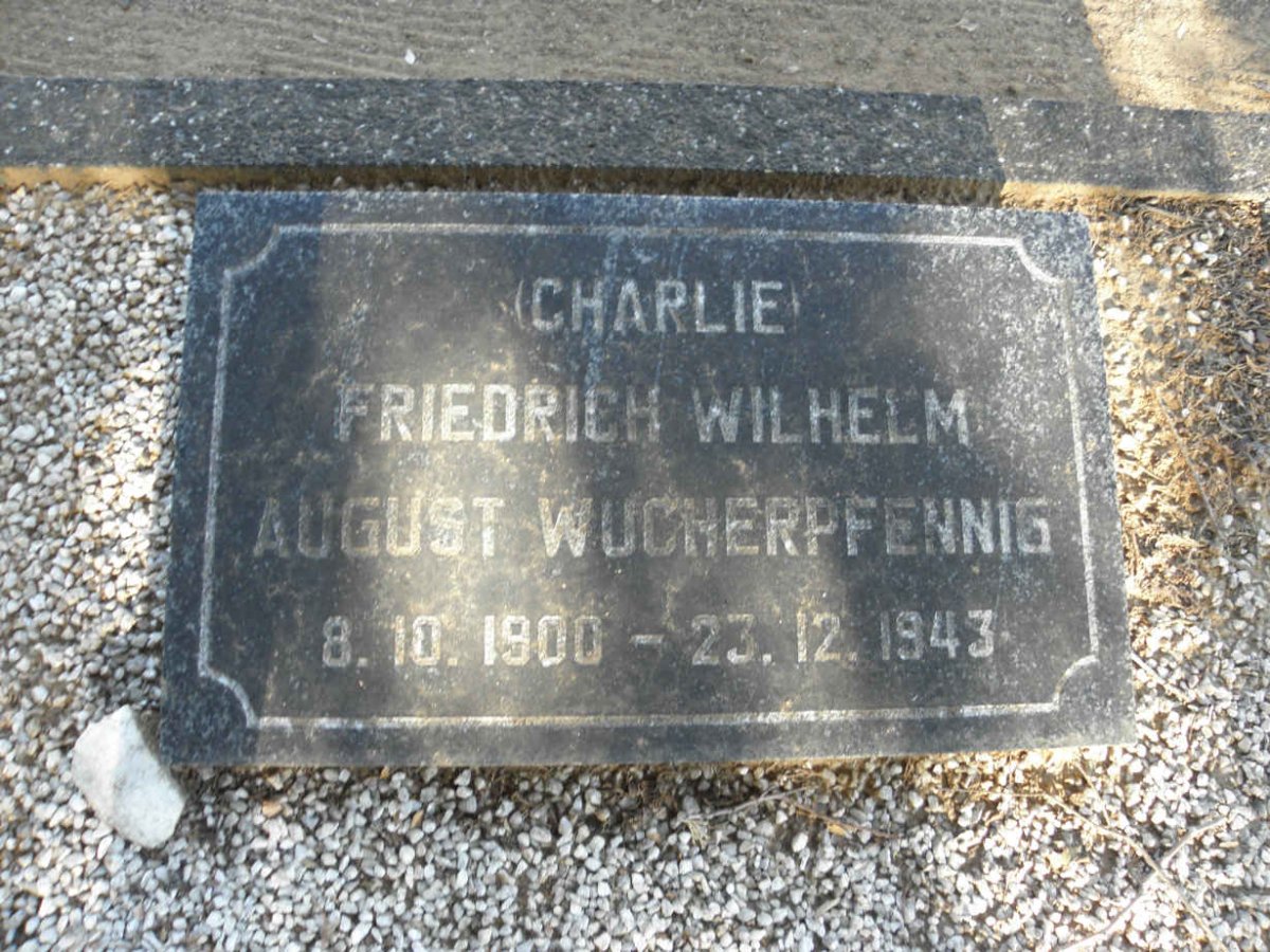 WUCHERPFENNING Friedrich Wilhelm August 1900-1943