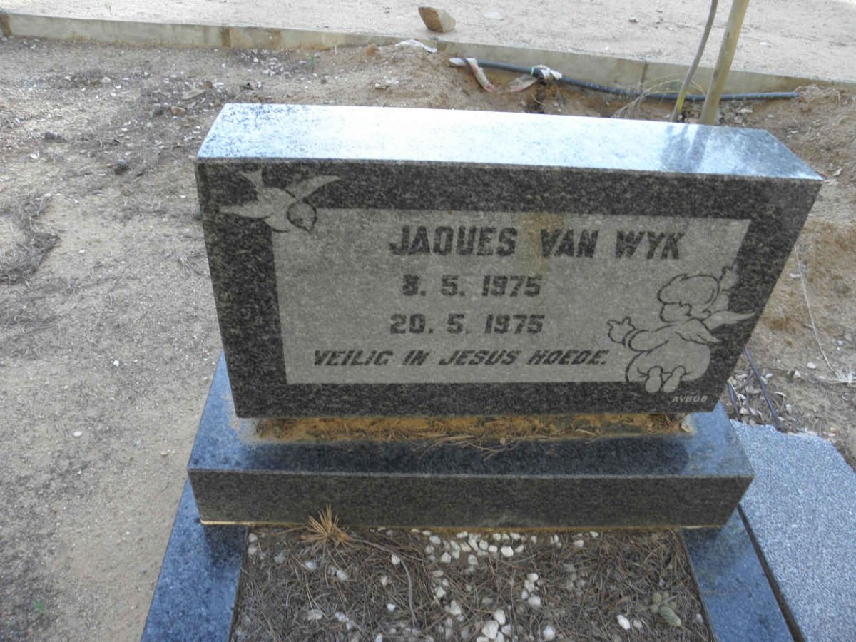 WYK Jaques, van 1975-1975