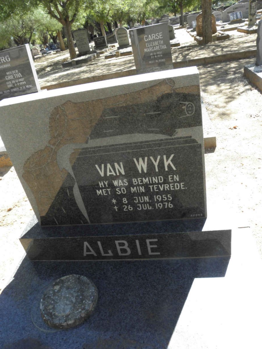 WYK Albie, van 1955-1976