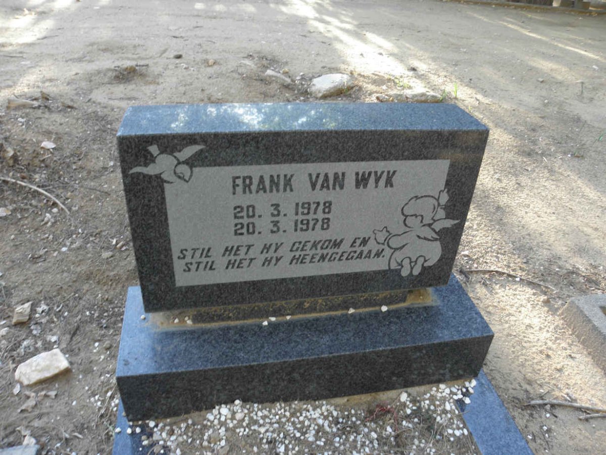 WYK Frank, van 1978-1978
