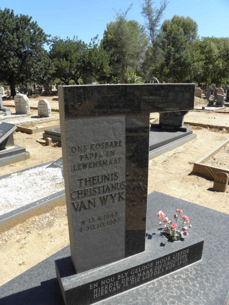 WYK Theunis Christianus, van 1948-1987