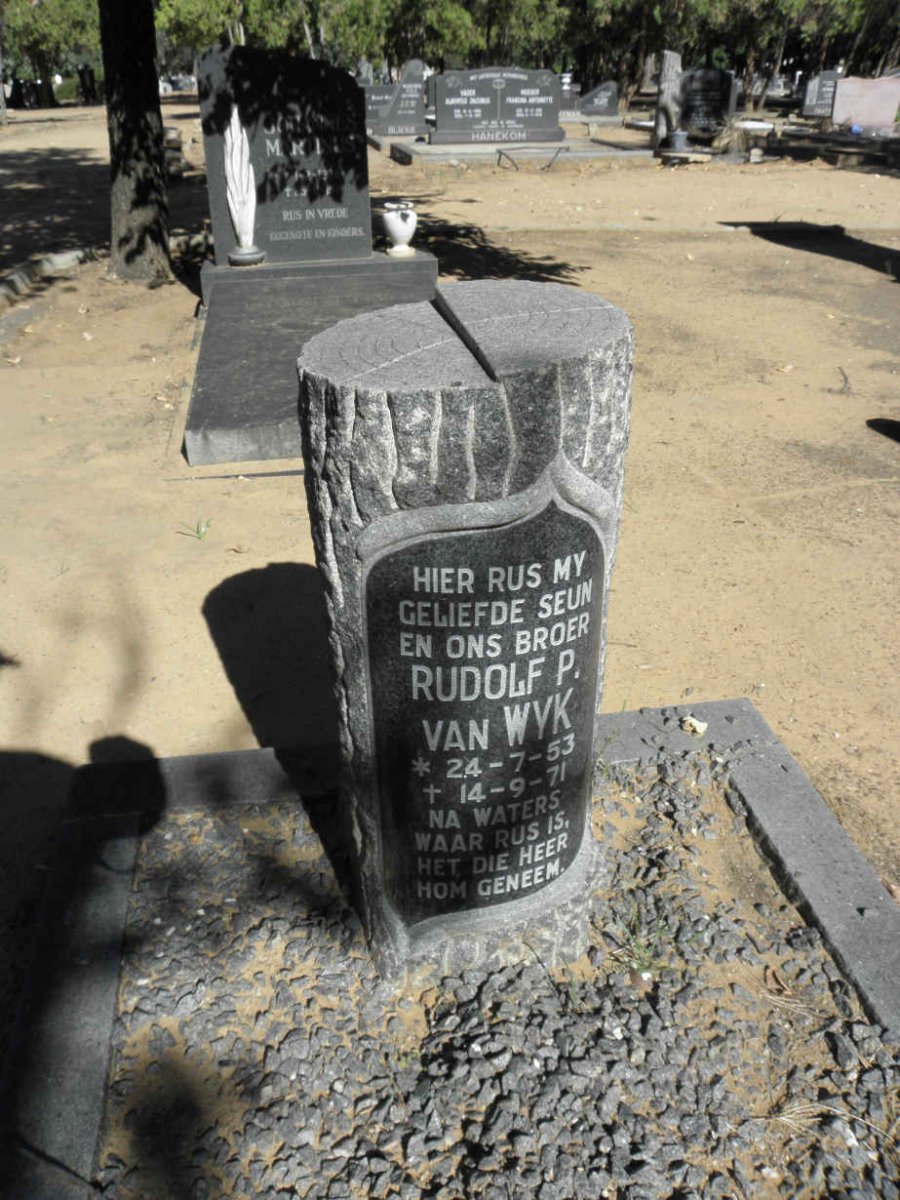 WYK Rudolf P., van 1953-1971