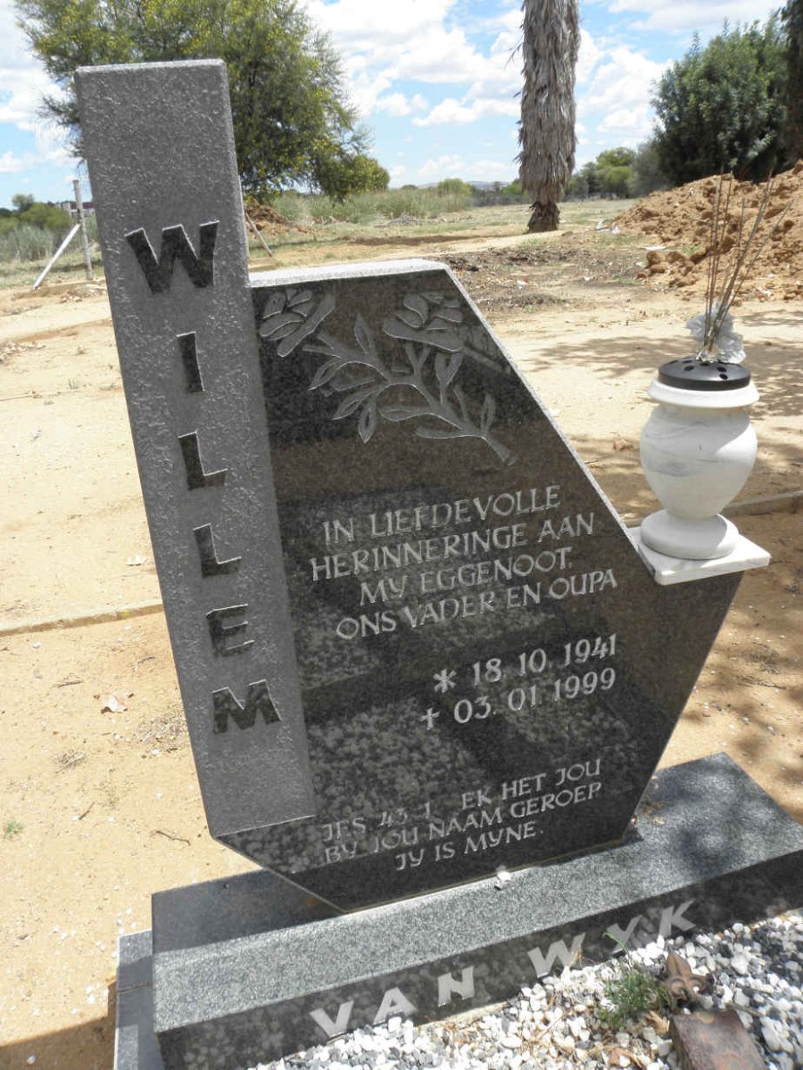 WYK Willem, van 1941-1999