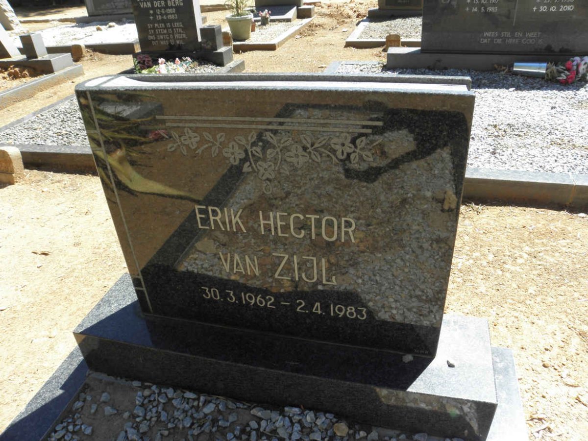ZIJL Erik Hector, van 1962-1983