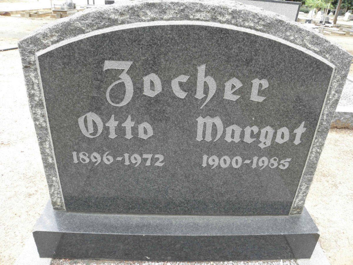 ZOCHER Otto 1896-1972 &amp; Margot 1900-1985