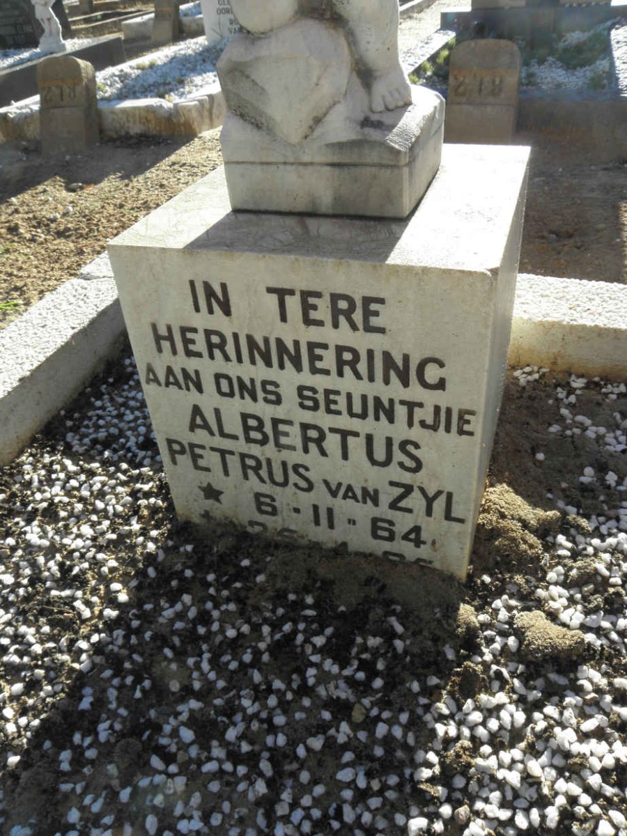 ZYL Albertus Petrus, van 1965-1965
