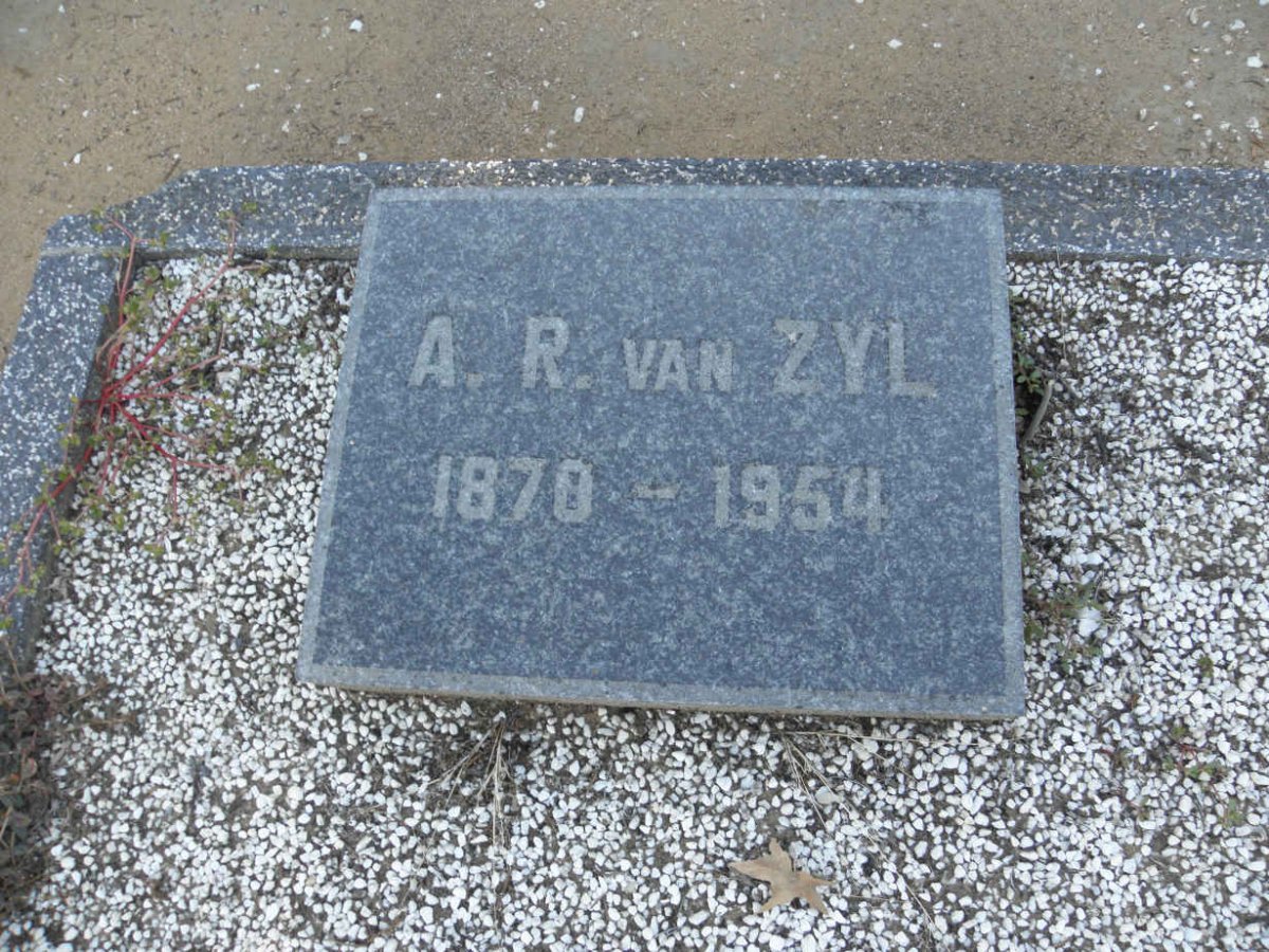 ZYL A.R., van 1870-1954