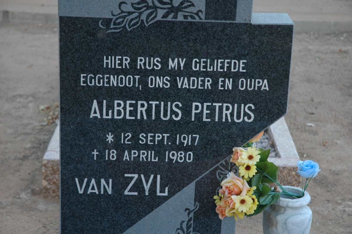 ZYL Albertus Petrus, van 1917-1980