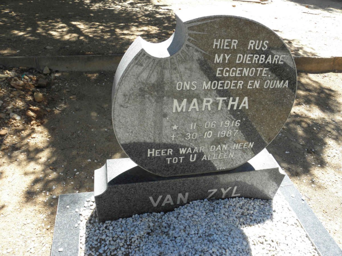 ZYL Martha, van 1916-1987