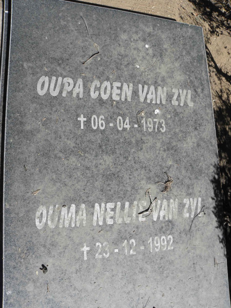 ZYL Coen, van -1973 &amp; Nellie -1992