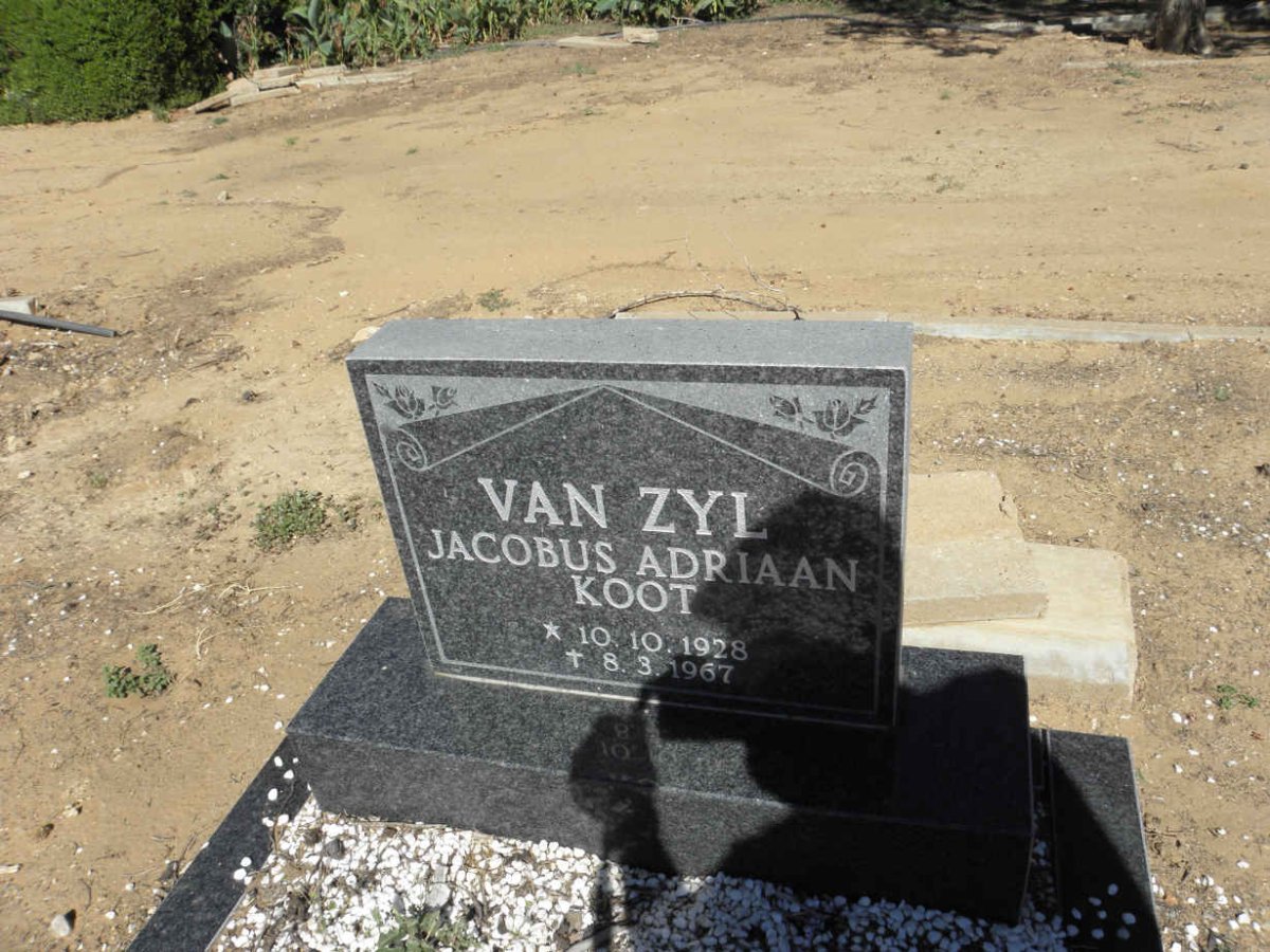ZYL Jacobus Adriaan Koot, van 1928-1967