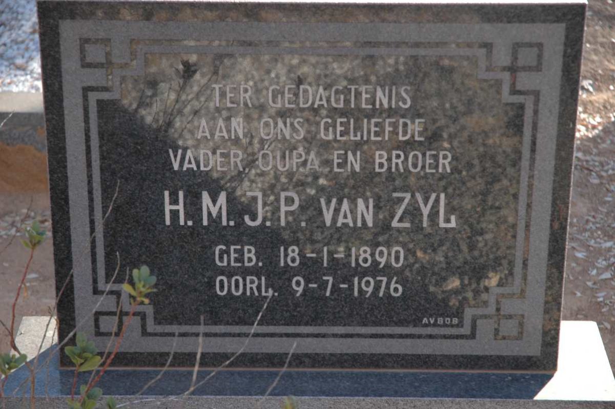 ZYL H.M.J.P., van 1890-1976