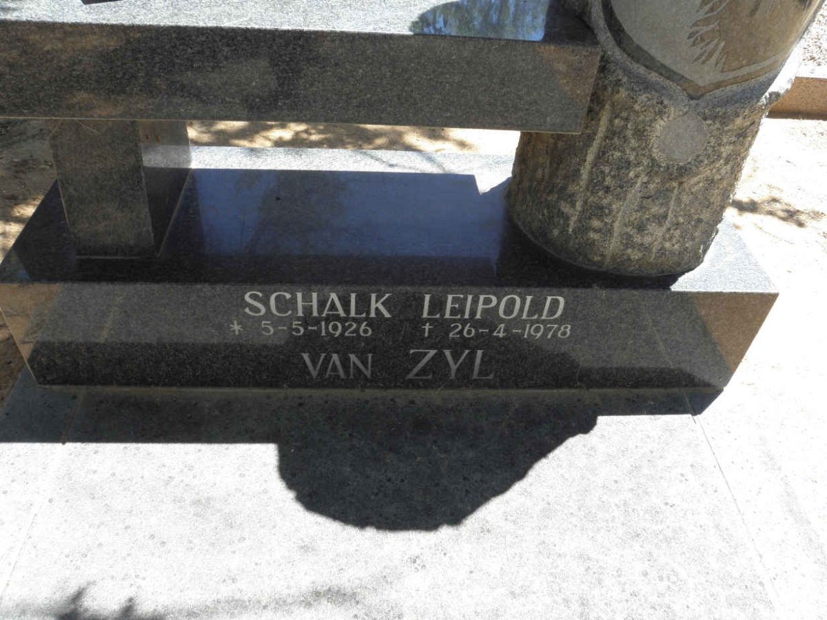 ZYL Schalk Leipold, van 1926-1978 