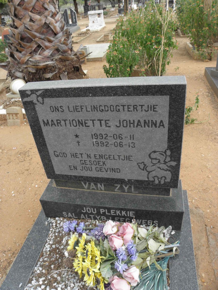 ZYL Martionette Johanna, van 1992-1992
