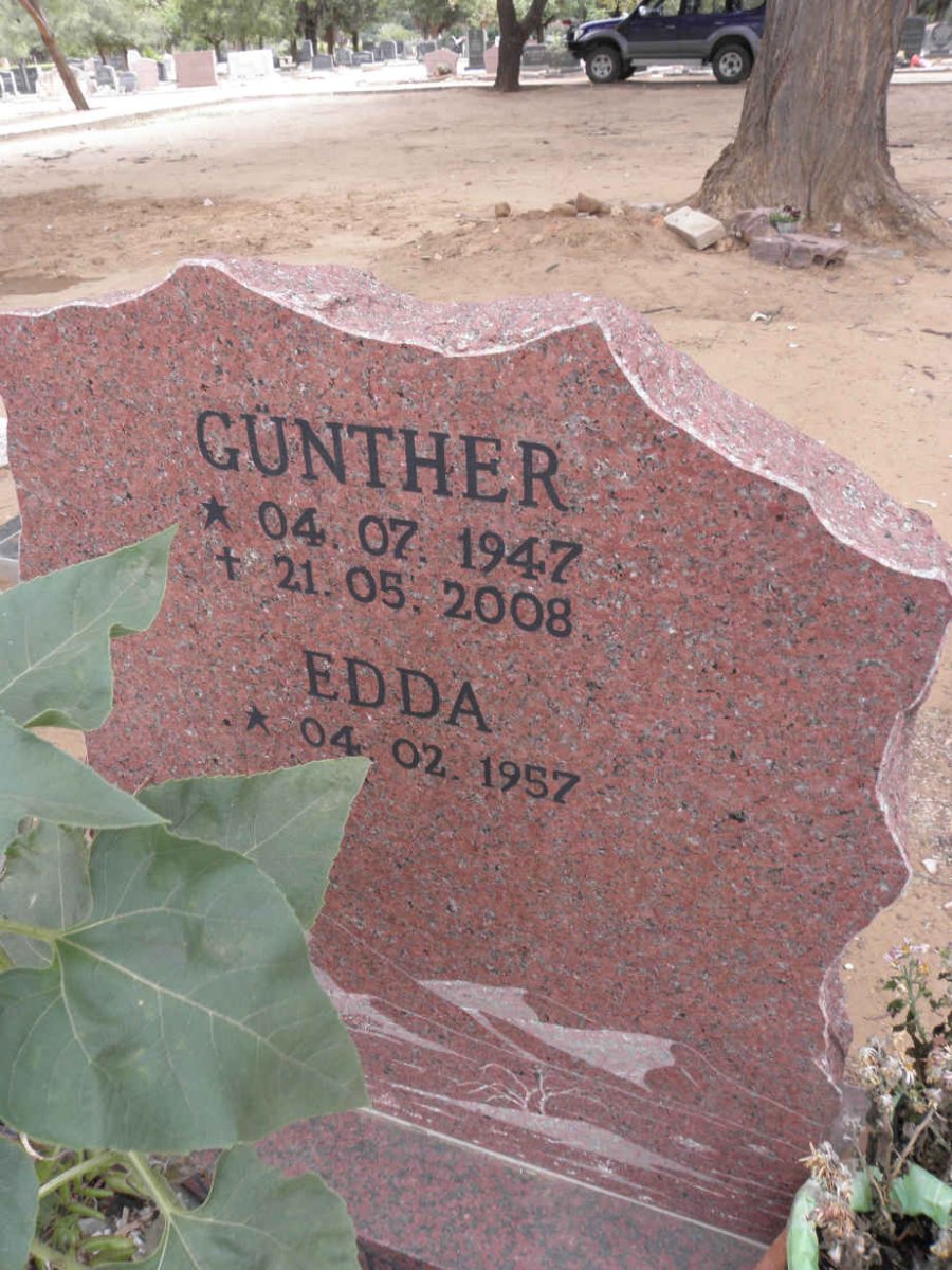 ? Gunther 1947-2008 &amp; Edda 1957-