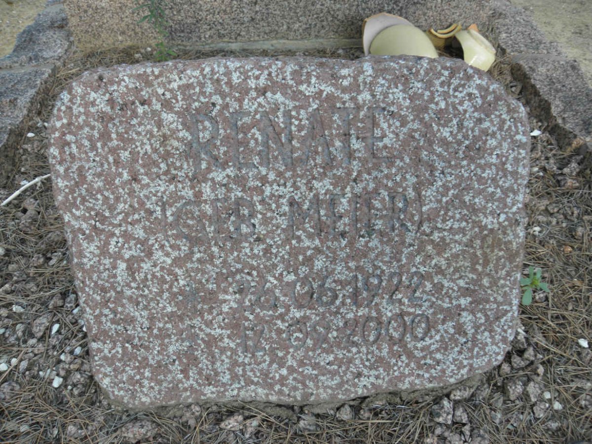 ? Renate nee MEIER 1922-2000