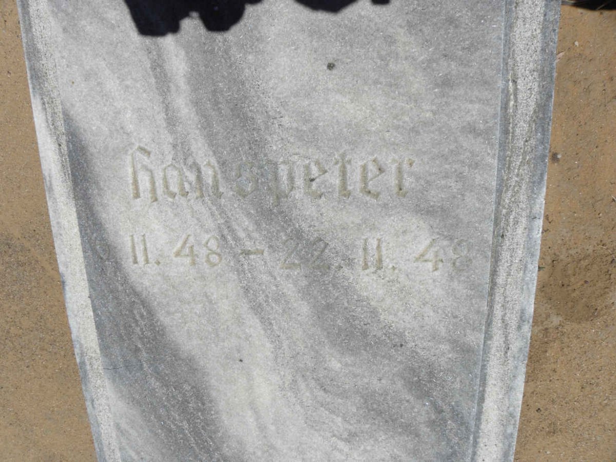 ? Hanspeter 1948-1948