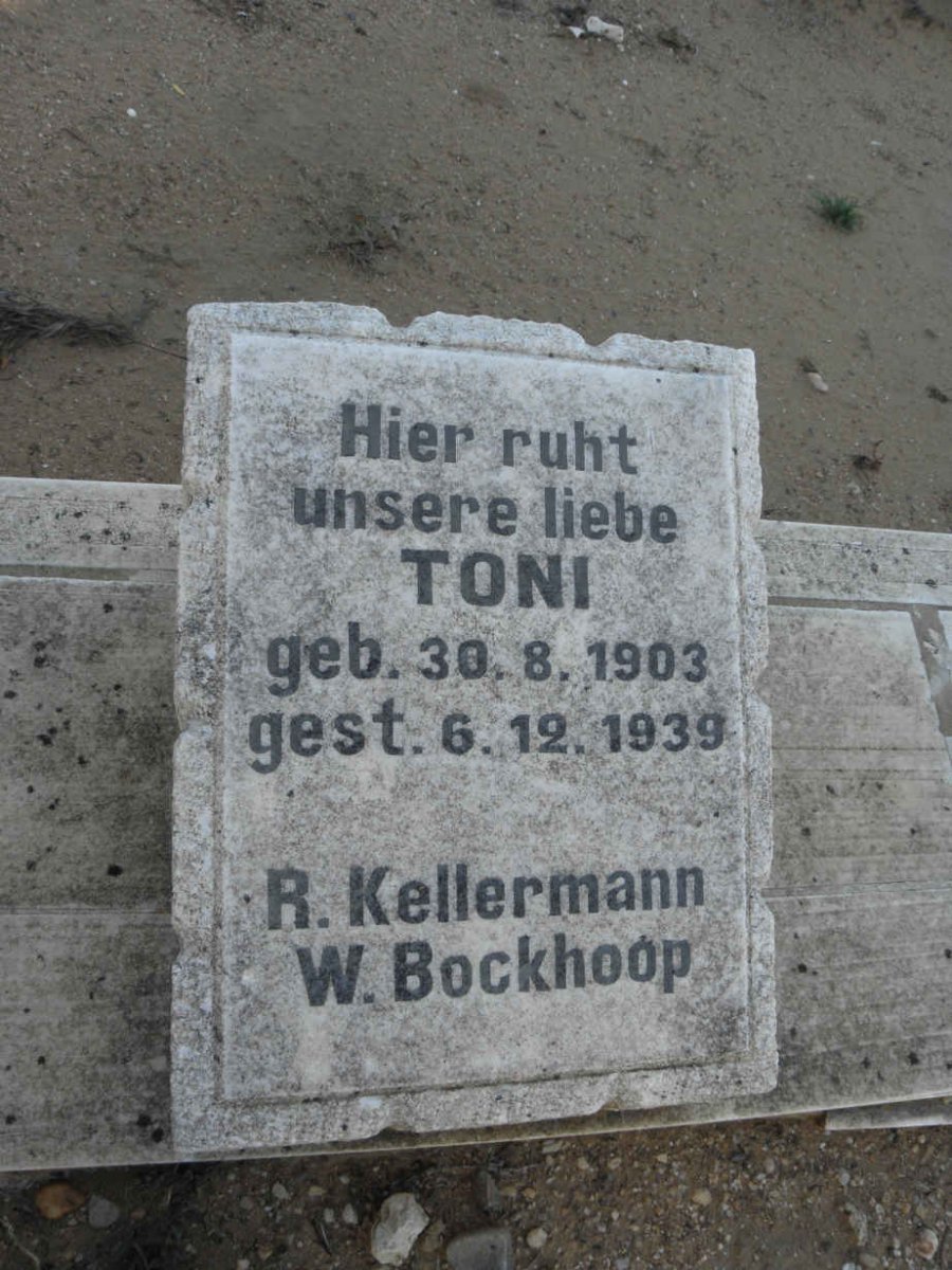 ? Toni 1903-1939