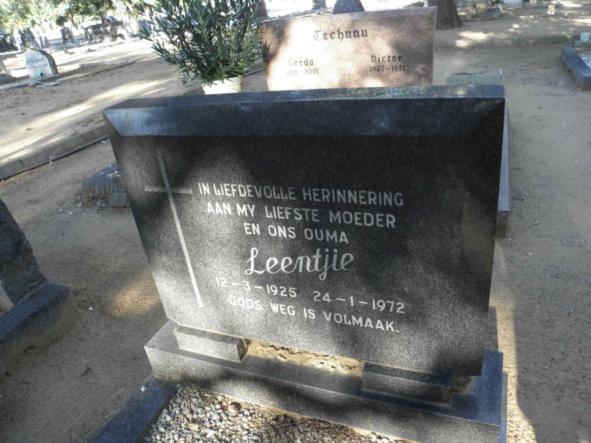 ? Leentjie 1925-1972