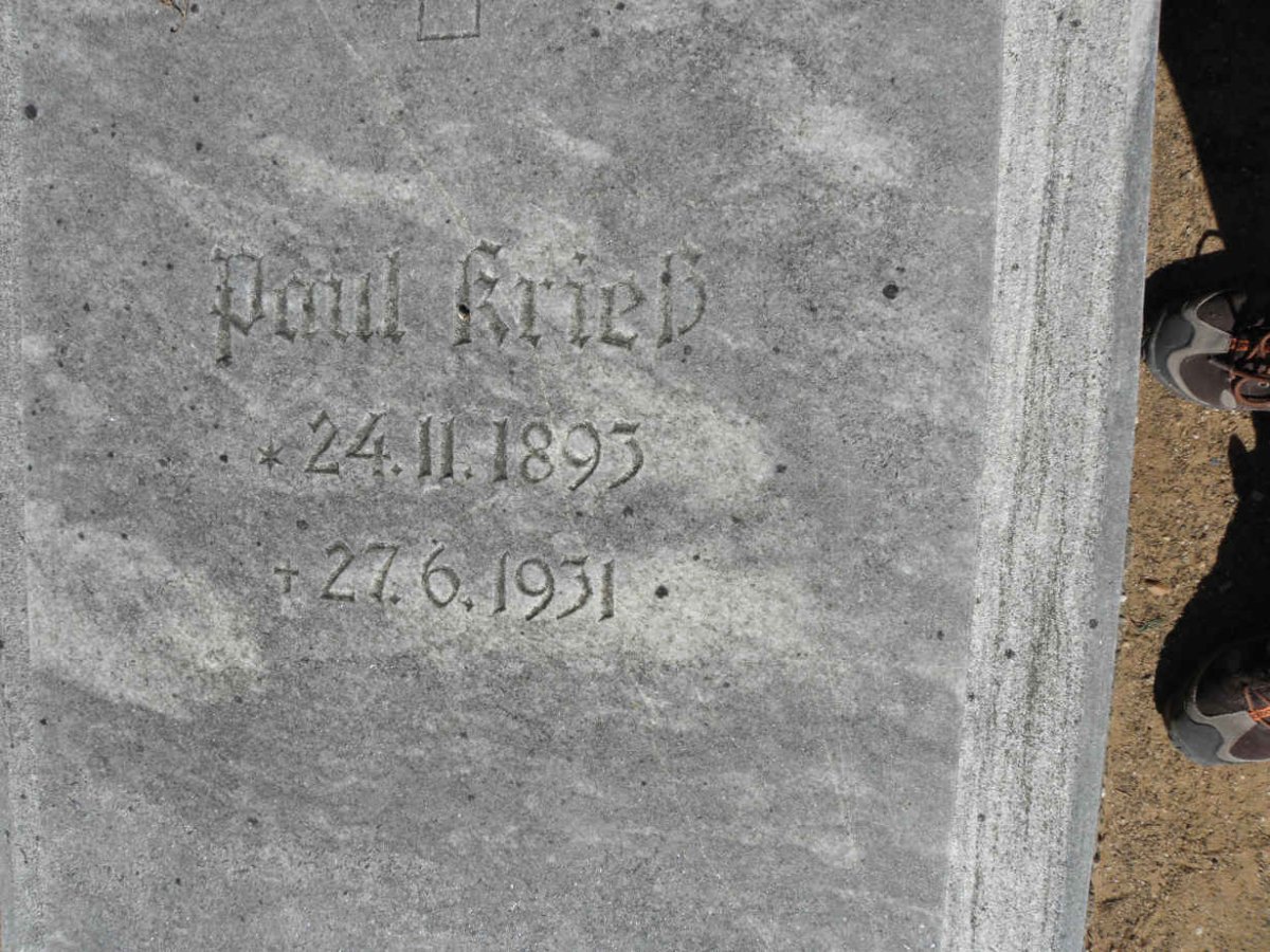 ? KRIE? Paul 1895-1931