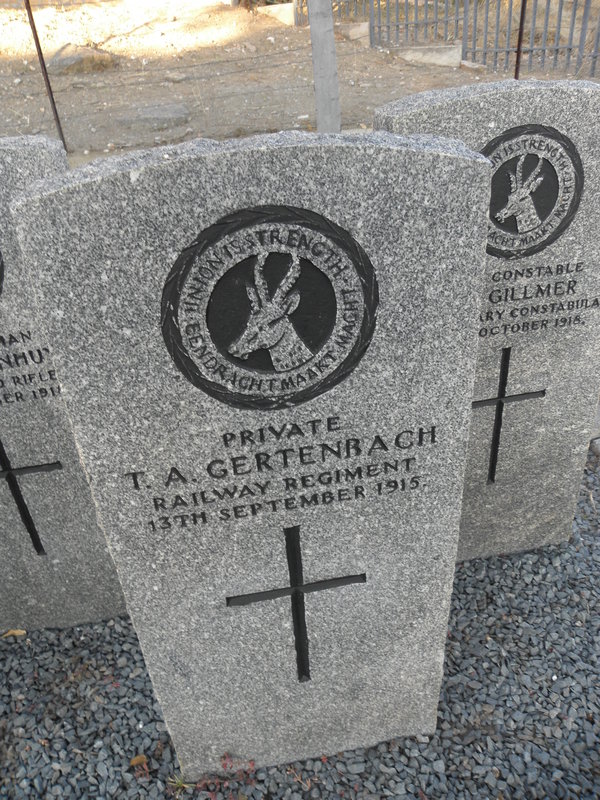 GERTENBACH T.A. -1915