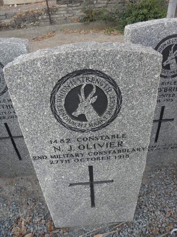 OLIVIER N.J. -1918