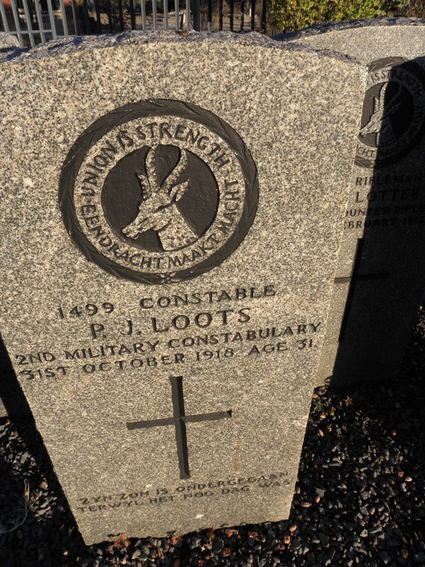LOOTS P.J. -1918