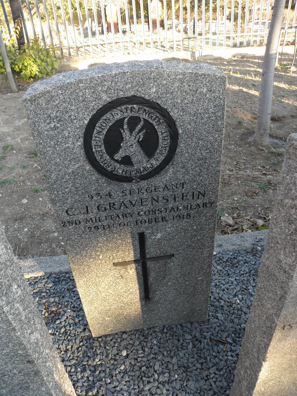 GRAVENSTEIN C.J. -1918