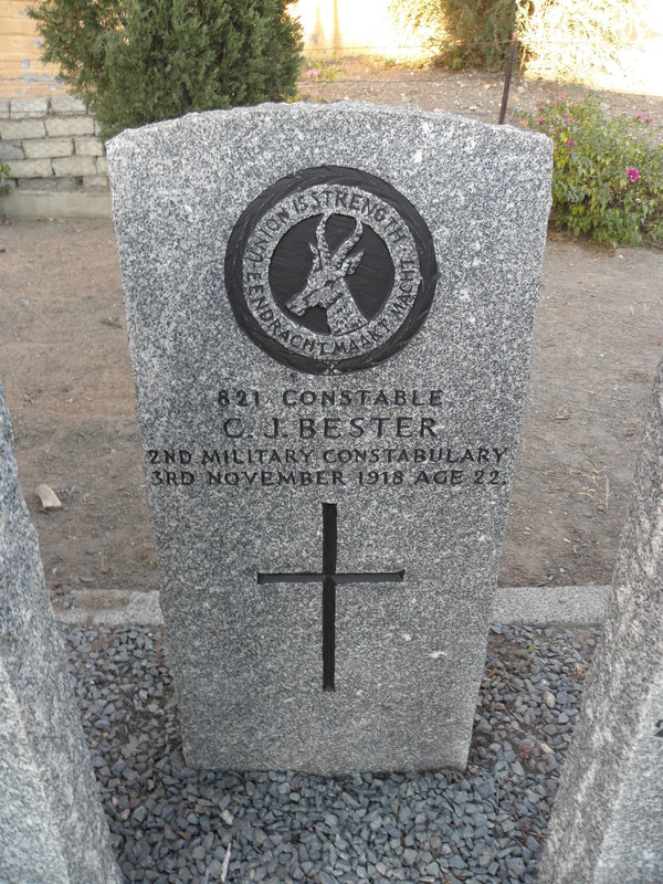 BESTER C.J. -1918