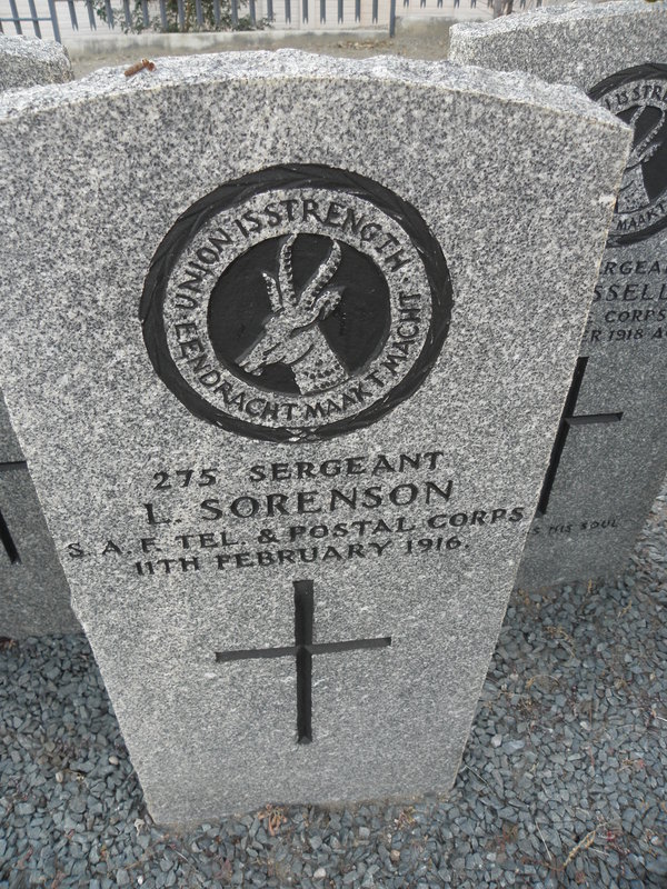 SORENSON L. -1916