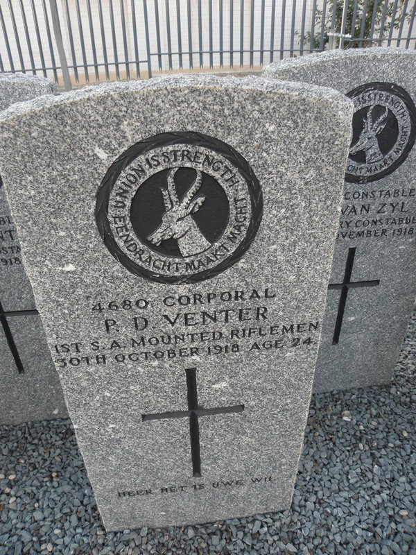 VENTER P.D. -1918