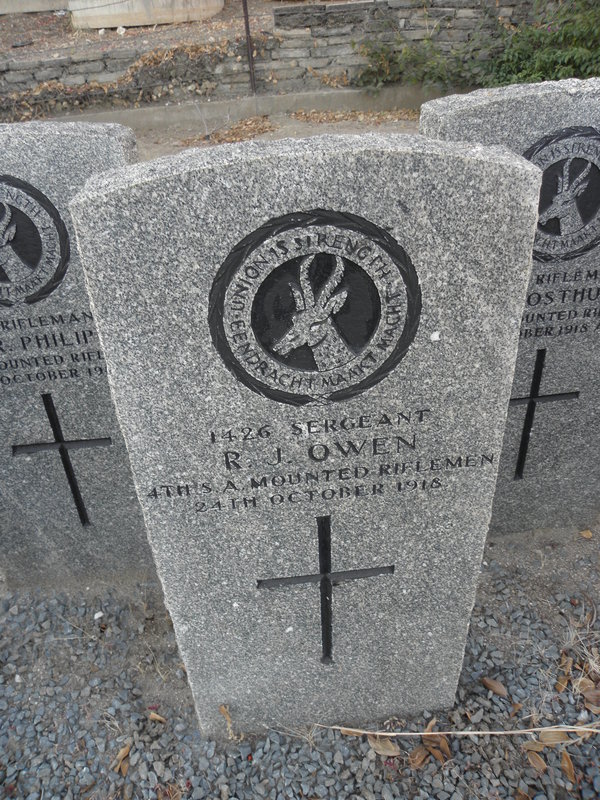 OWEN R.J. -1918