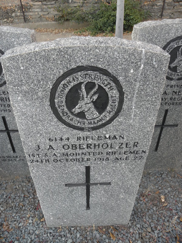 OBERHOLZER J.A. -1918