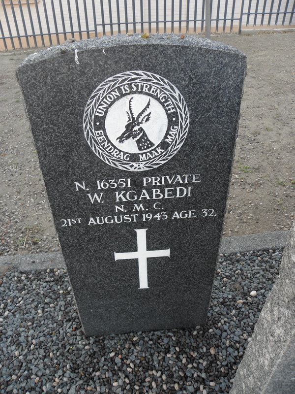 KGABEDI W. -1943